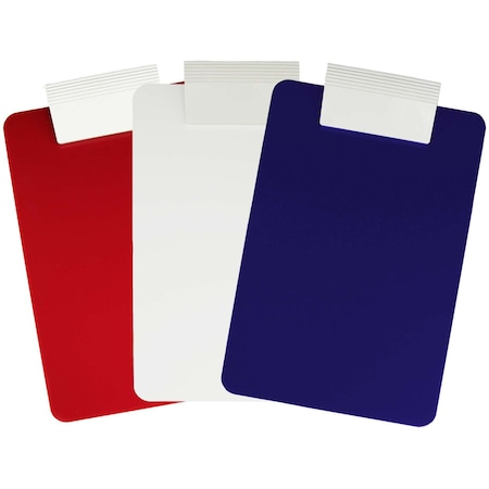 Saunders Antimicrobial Clipboard, 3PK SAU21612